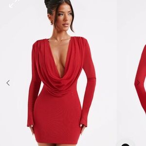 Babyboo danielle mini red dress